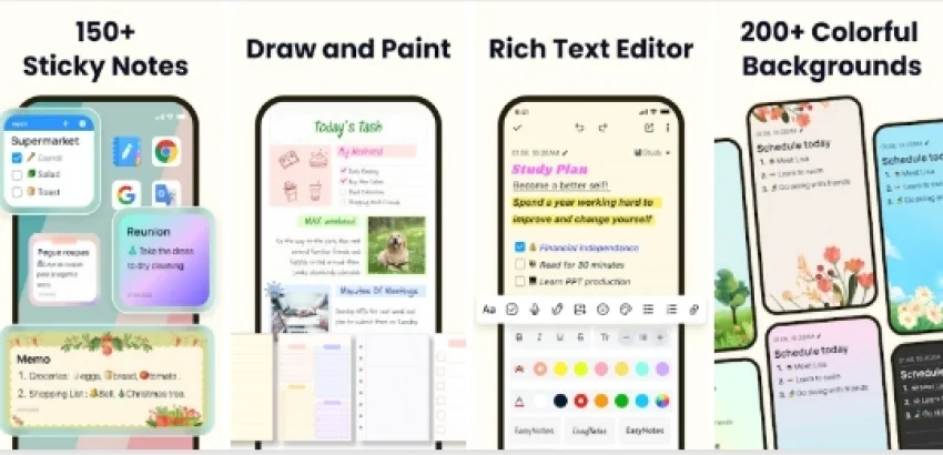 Easy Notes - Note Taking Apps Mod APK