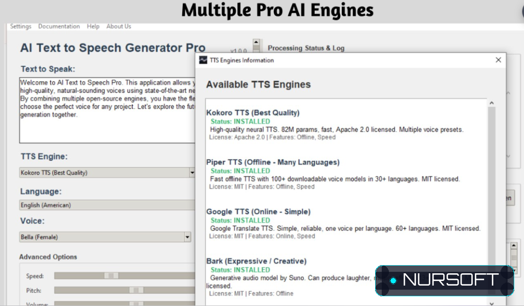 AI Text To Speech Generator Pro screenshot 2