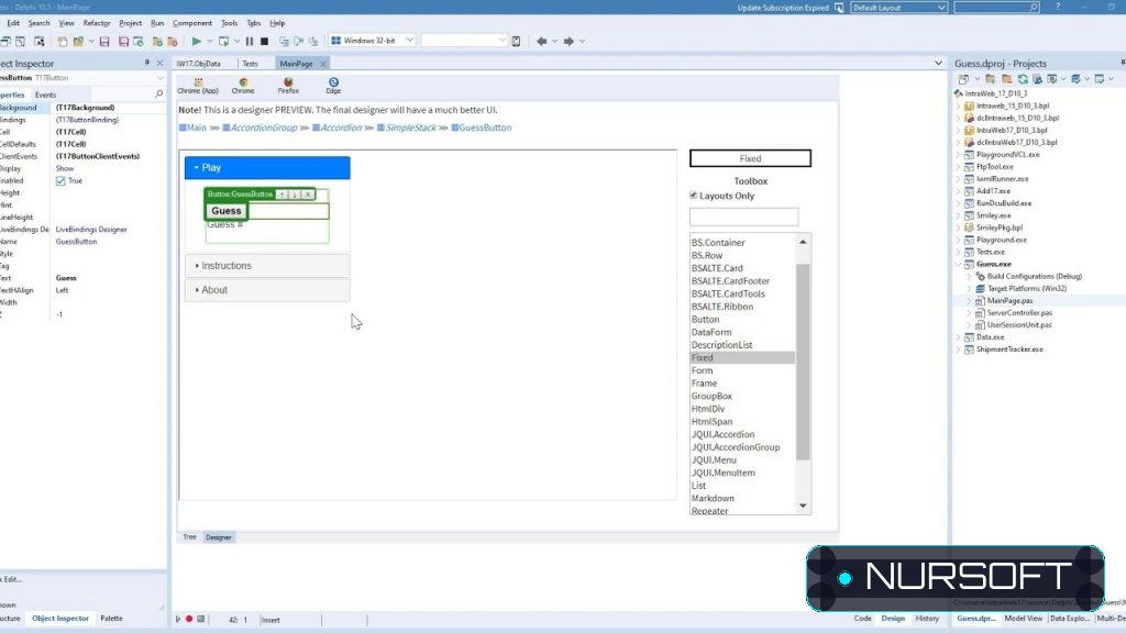 IntraWeb Ultimate Incl screenshot 1