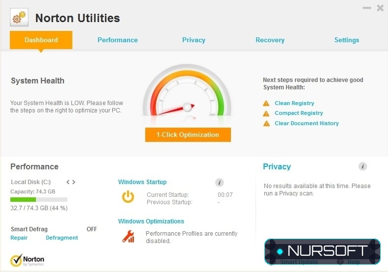 Norton Utilities Ultimate (x64) Portable screenshot 3