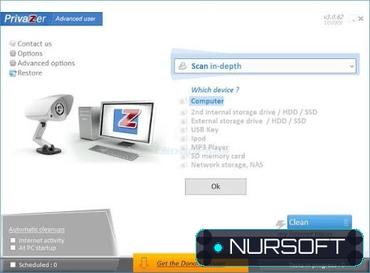 PrivaZer Pro Donors screenshot 2