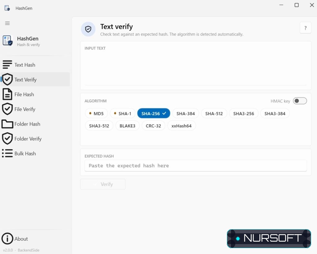 BackendSide HashGen 2.0.0 screenshot 3