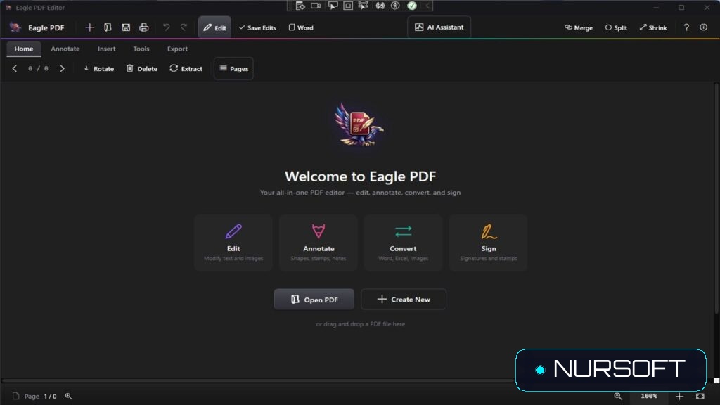Eagle PDF Editor screenshot 3