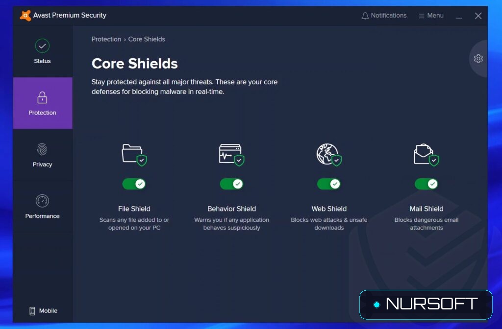 Avast Premium Security screenshot 2