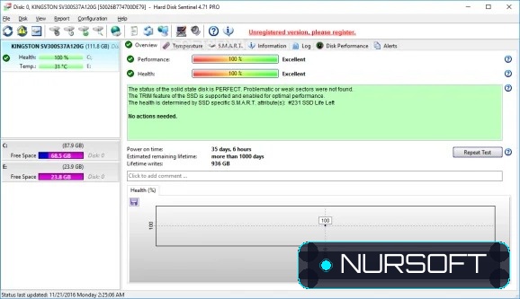 Hard Disk Sentinel Pro Beta screenshot 5