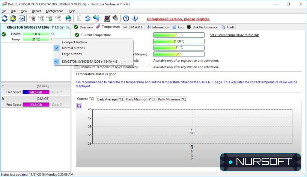 Hard Disk Sentinel Pro Beta screenshot 4